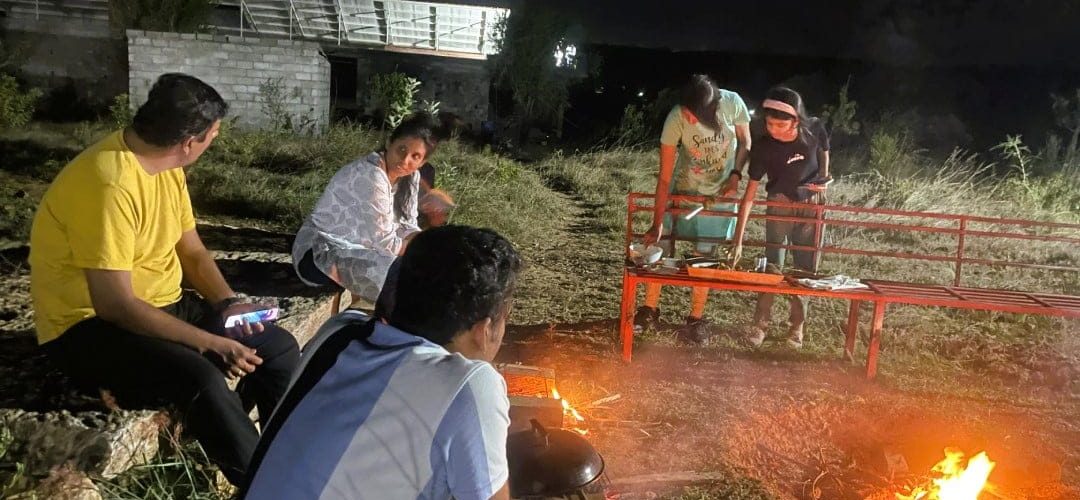 Campfire-Satish-and-family